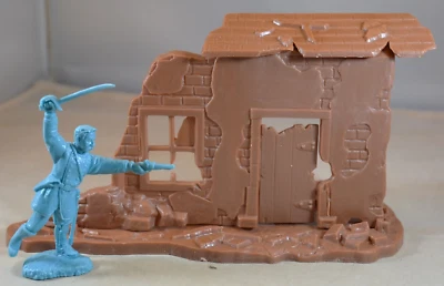 Marx WWII Exploding Building/House