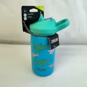CamelBak Eddy+ Kids Stainless Steel Vacuum Insulated Water Bottle-School Shark