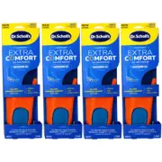 Dr. Scholl's Extra Support Massaging Gel Insoles, Men 8-14 - Pack of 4