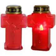 2 Pcs Electronic Candle Flameless Led Candles Lights for Decoration