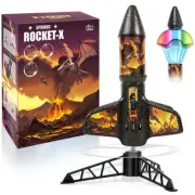 Rocket Launcher for Kids - 200 Ft of Flight Altitude, Model Rocket with Launc...