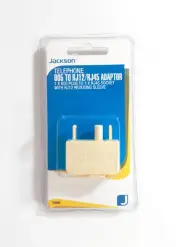 Jackson 605 To RJ12 45 Telephone Adapter Phones Fax Machines Modems IN ADA03