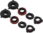 Car Styling Universal 8Pcs/Set Bulb Holder Base for H4 H7 H11 H13 9006 9005 Sockets Parts