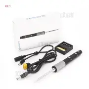 SQ-D60 Mini Soldering Iron Kit 12-24V/PD Power Supply Type-C Port LED Display
