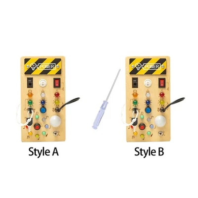 Light up Busy Board with Toggle Switch Development Toy