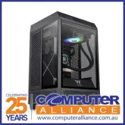 Thermaltake Mini-ITX The Tower 100 TG Black Case CA-1R3-00S1WN-00