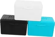 TEHAUX Note Card Storage Box 1 Set of Index Cards Pp Plastic Space Saving Design