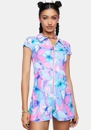 [Elsie & Fred] Metamorphosis Toweling Zip-Up Romper