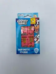 WB LOONEY TUNES Infinity Cube Fidget Toy Anxiety Stress Durable Tweety Pink NIB