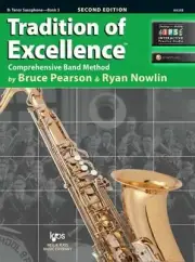 W63XB Tradition of Excellence Book 3 Tenor Saxophone NEW