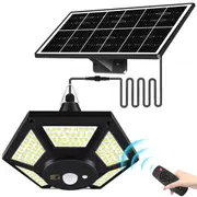 180 Led Solar Pendant Light for Shed Gazebo Garage