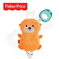 在飛比找樂天市場購物網優惠-Fisher-Price 費雪 奶嘴掛鍊安撫娃娃-水獺【悅兒