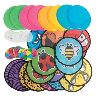Bulk 50 Pc. Flying Disc Assortment