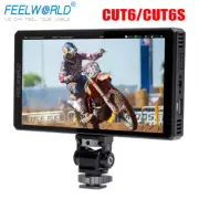 Feelworld CUT6 CUT6S 6" Filed Monitor Recorder FHD Touch Screen for Camera DLSR