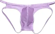 [JEShifangjiusu] Men's Sexy Thong Pouch Underwear Lightweight Low Rise G-String Bikini Bulge Enhancing Ball Pouch T Back