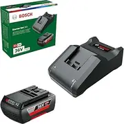 [Bosch] Home & Garden 36V 2.0 Ah Li-ion Battery & Charger Starter Set 36V Power for All (DIY Home and Garden Tools)