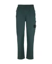 Compass patch track pants M Green