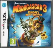 Madagascar 3 Europe's Most Wanted Nintendo NDS DS Lite DSi XL Brand New