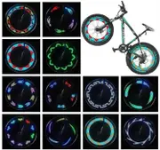 LED Bicycle Wheel Lights - Waterproof Bicycle Wheel Lights Ultra Bright Bicycle Spoke Lights Bicycle Tire Lights