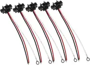 5Pcs Trailer Light Plug Wire Pigtail Harness for LED Brake and Turn Lights Durable Stop Light Connector for Trucks and Trailers