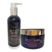 Tyrrel Infinity Blond Kit Shampoo Mask Hair Home Care 2x 250 / 2x 8.4 fl oz