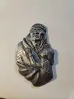 Vintage Leone Kuhne Native American Art - Pewter “Story Teller”