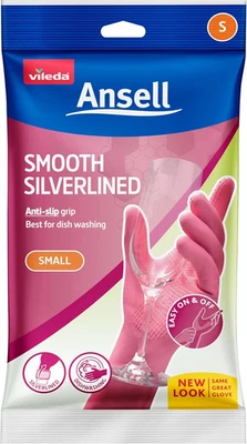 Vileda Ansell Smooth Silverlined Gloves Small