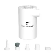 Portable Air Bed Pump 5000mAh Rechargeable Battery White