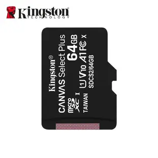 KingSton 金士頓 Canvas Select Plus microSD 手機記憶卡 16G 32G 64G