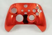 Chrome Red Front Shell Xbox One Series Controller Model 1914