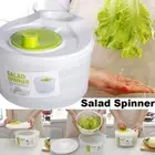 5L Large Salad Spinner Leaf Dryer Vegs Herb Washing Drainer Easy Clean