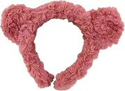 Animal Ear Headband, Cute Headband for Girls | Fashion Hair Hoop Wide Hairband, Bear Ear Shape Hair Headband, Elastic Headband Hair Accessories, Cartoon Hairband for Women Girls