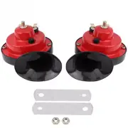 2Pcs 12V Loud Car Truck 105DB Dual-tone Snail Electric Air Horn Auto Accessory (for: Chevrolet)