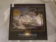Ceaco Thomas Kinkade Metallic Special Edition Lovelight Cottage 750 Piece Puzzle