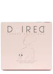 Dsired Non-adhesive Silicone Nipple Covers - Brown - S/M S/M