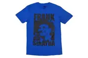 Frank Sinatra Unisex Adult Photo Montage T-Shirt (Blue) - UTRO12678