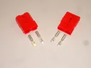 WORKMAN DC6 6AWG QUICK DISCONNECT POWER CONNECTORS FITS SB50 POLE 1 PAIR
