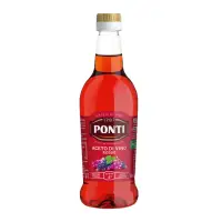 在飛比找momo購物網優惠-【PONTI】義大利 紅酒醋 500ml(紅葡萄酒醋)