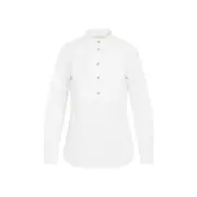 [Chloe] Chloe-White Buttercream Cotton Shirt-Donna 38 FR