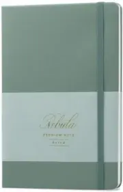 Nebula by Colorverse A5 Premium Notebook in Tea Grey - Ruled- NEW