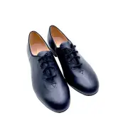 Bloch Unisex Little Kids Oxford Tap Shoes Black Leather Size 11 Dance Lace Up