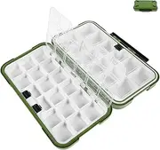 MUELODSIC Multi-Compartment Tackle Box Fishing Accessories Equipment Organizer Lure Bait Box Lightweight for Freshwater Saltwater Angling
