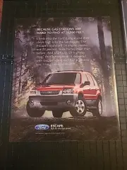 Ford Escape Print Ad 2005 8.5x10.5