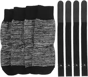DRESSOOS 4pcs Pet Socks Dog Socks Replaceable Cotton Socks Puppy Supplies Compact Cotton Socks Breathable Paw Protectors Socks for Dog Washable Paw Protectors Dog Paw Protectors Dog Supply