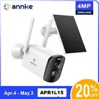 ANNKE 4MP Wireless Solar Security Camera PIR Outdoor Color Night Vision 5200mAh