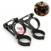 41mm CNC Motorbike Headlight Mount Bracket Fork Head Light Lamp Holder Universal