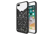 Incipio KSIPH-087-LCBK Apple iPhone 6 Plus/6s Plus/7 Plus/8 Plus Kate Spade Lace Cage Case, Black/Clear