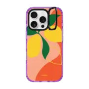 iPhone 16 Pro Impact Ring Stand Case MagSafe Compatible Lemons by Poketo