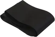 LABRIMP DIY Satin Sash Plain Sash Belt Birthday Party Accessories Black/White for Women