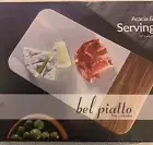 Bel Piatto Charcuterie Board Acacia Wood & Marble Serving Board Cutting Board